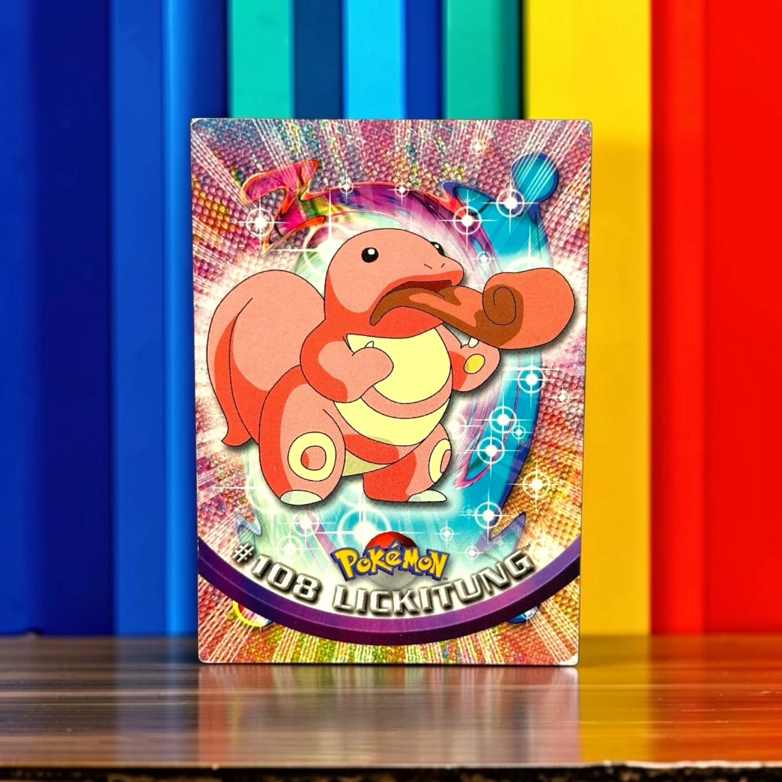 Pokémon Topps Lickitung #108 Vintage Card 2000